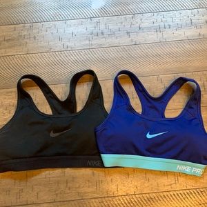 Nike Sports Bra Bundle (size XS)